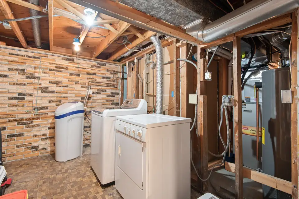 Basement opened for a repipe
